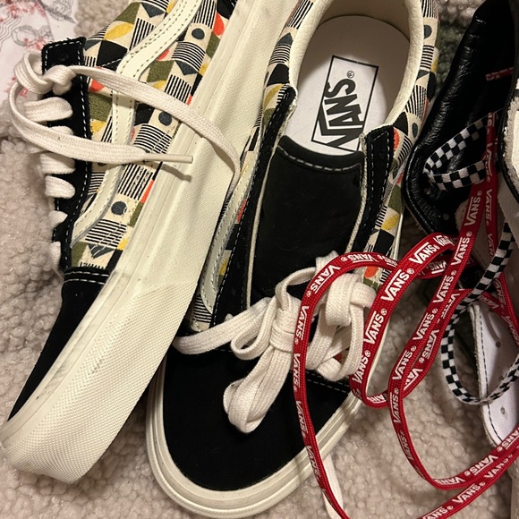 TWO ..Vans Black and White Checkerboard Sneakers and other design🥳🥳❌❌ - Picture 4 of 11